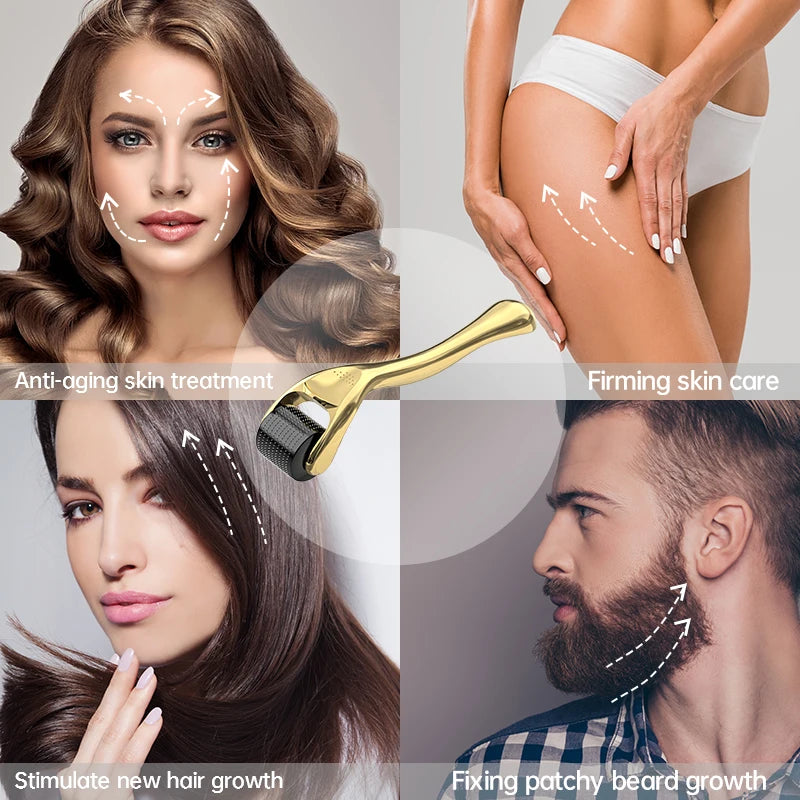 Skinspire Hair Revive: Derma Roller Microneedle per la Crescita dei Capelli